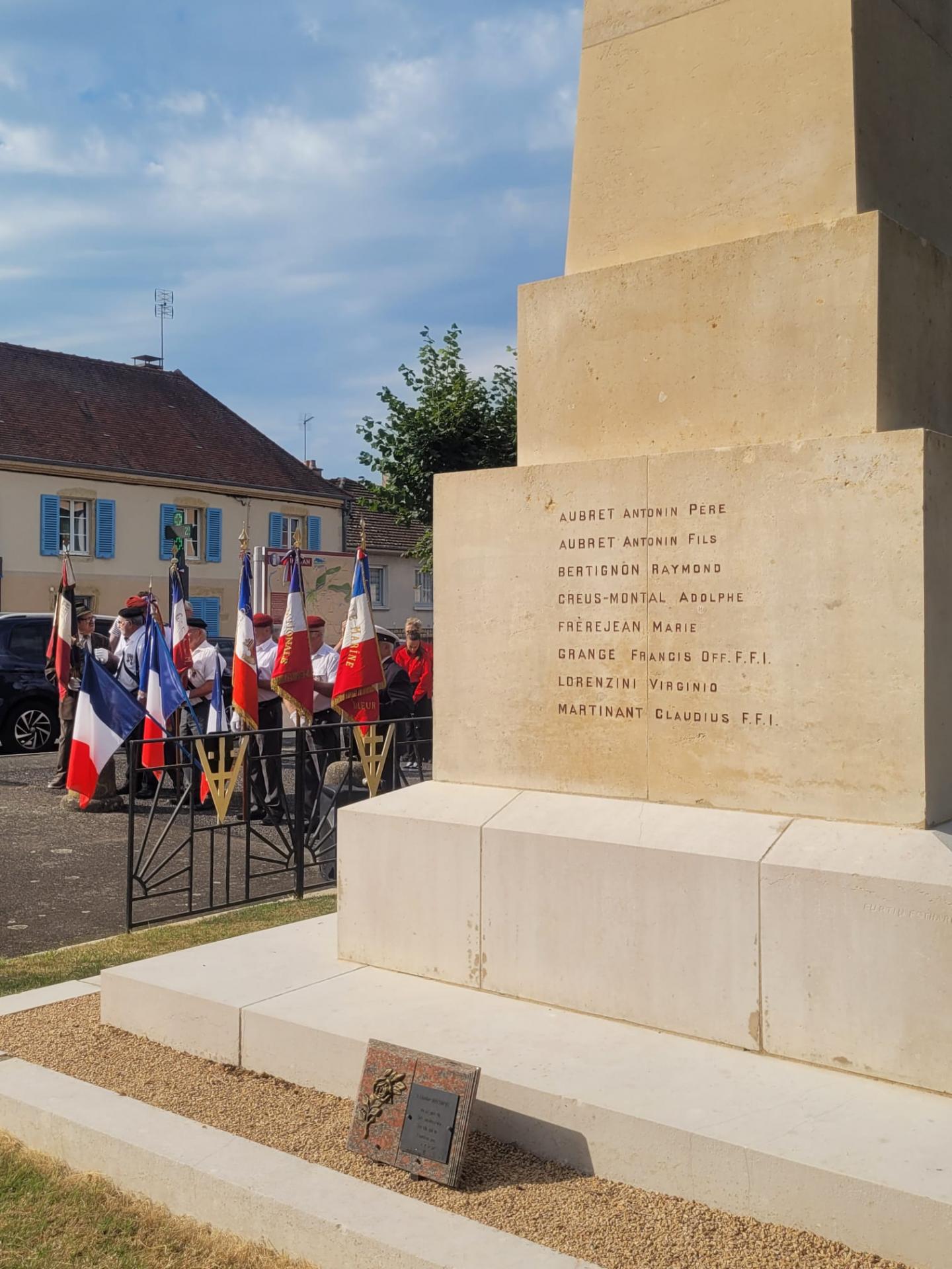 Commémoration 31 Aout 2024